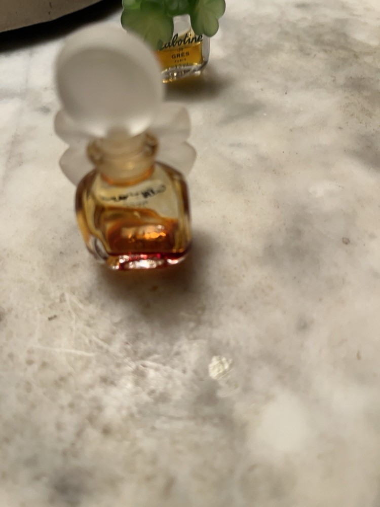 Cabochard Gres Women Perfume Pure Parfum Micro Mini 3.2mL Vintage Empty