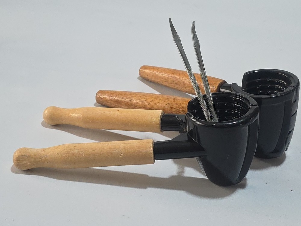 2 Nut Cracker and wooden handle , Walnut Cracker Tool for Pecans Nuts With Picks
