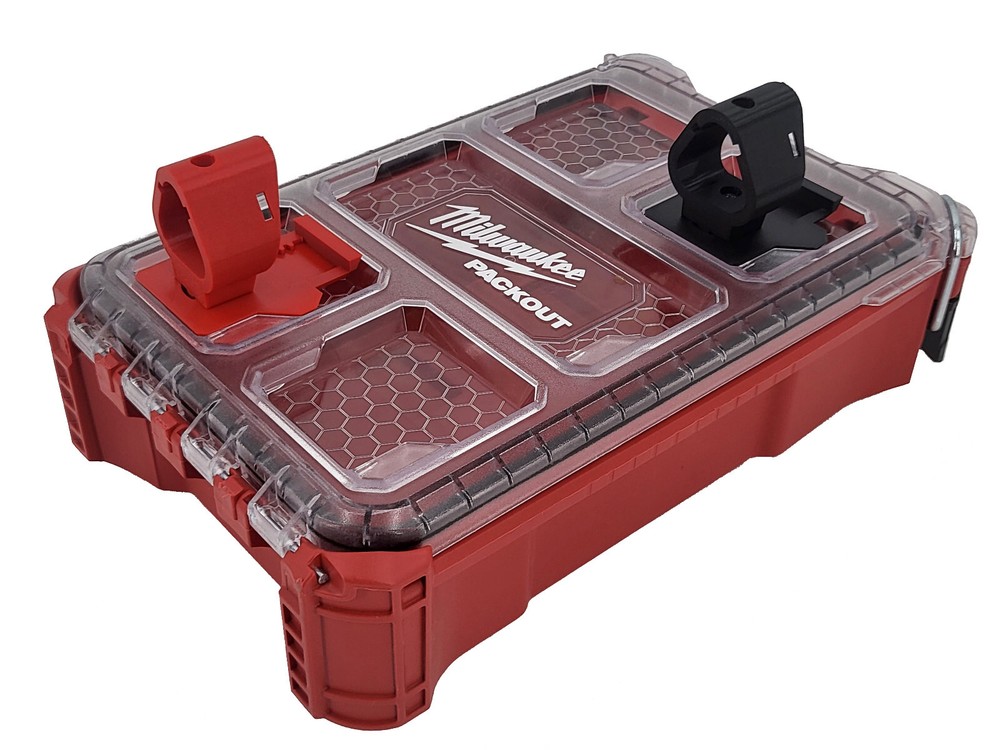 Milwaukee Packout Compatible M12 Battery Locking Mount Holder