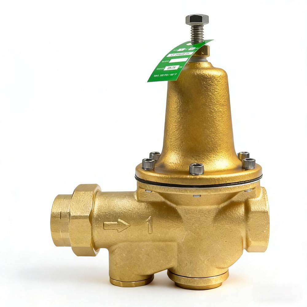 LF25AUB-Z3 1" Water Pressure Reducing Valve,Lead-Free Cast Copper Silicon All...