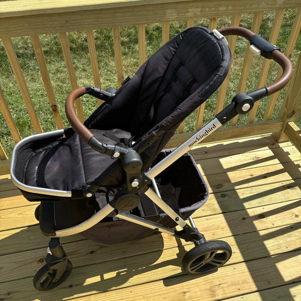 Mockingbird Single Stroller Authentic Black Good Condition Works Great
