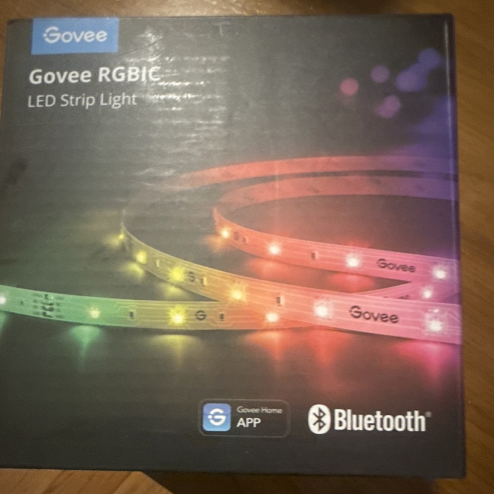 Govee RGBIC LED Light Strip 32.8 ft Multicolor Bluetooth App Control