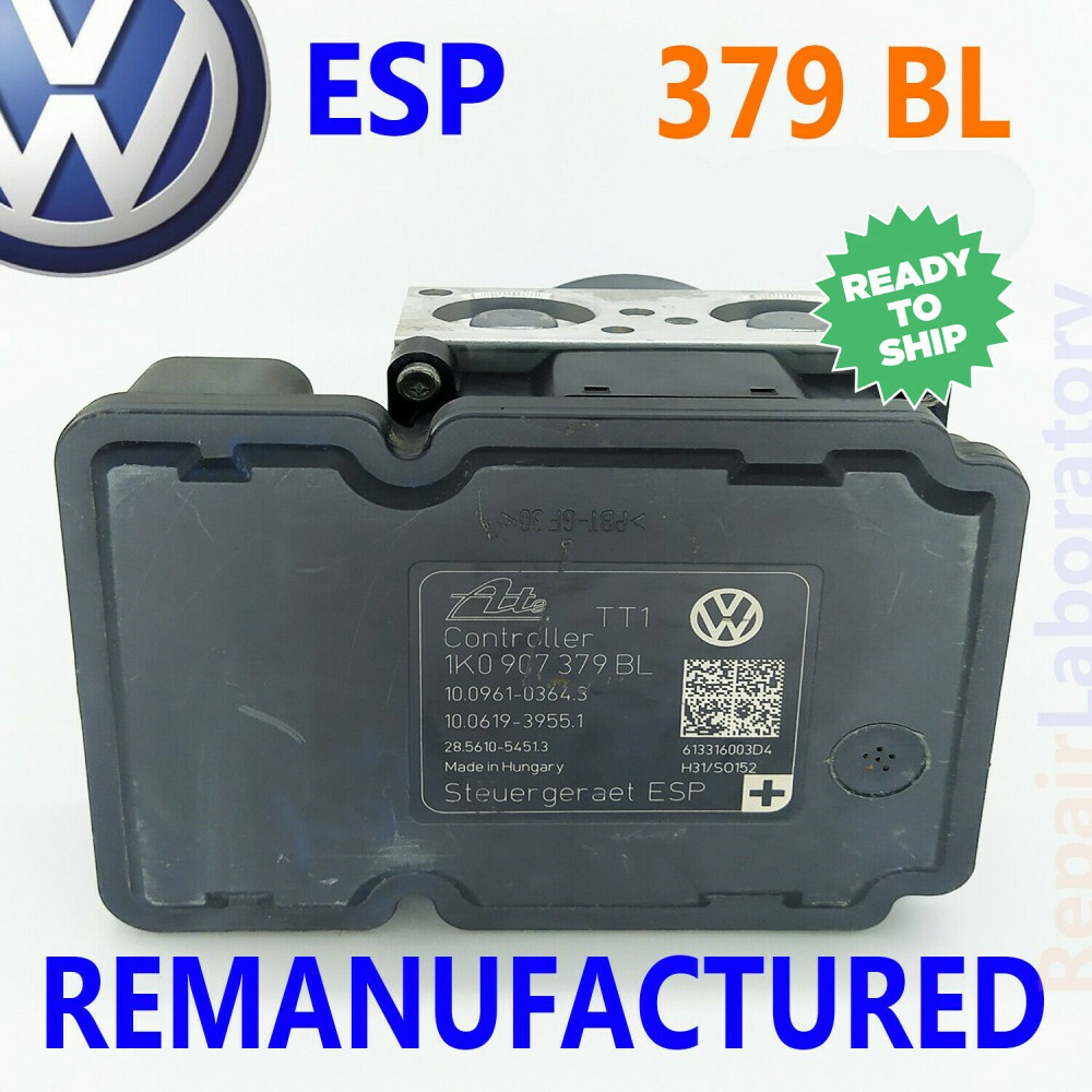 ✅ReBuilt✅ 12-15 1K0907379BL GOLF GTI JETTA EOS ABS ESP Control Module