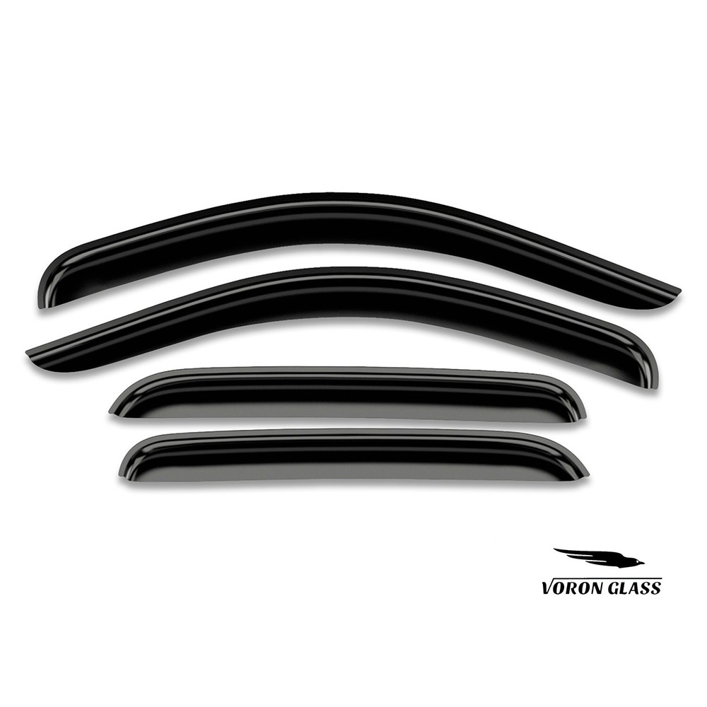 Rain Guards Vent Visors Shade for 2007-2013 Chevrolet (Chevy) Avalanche