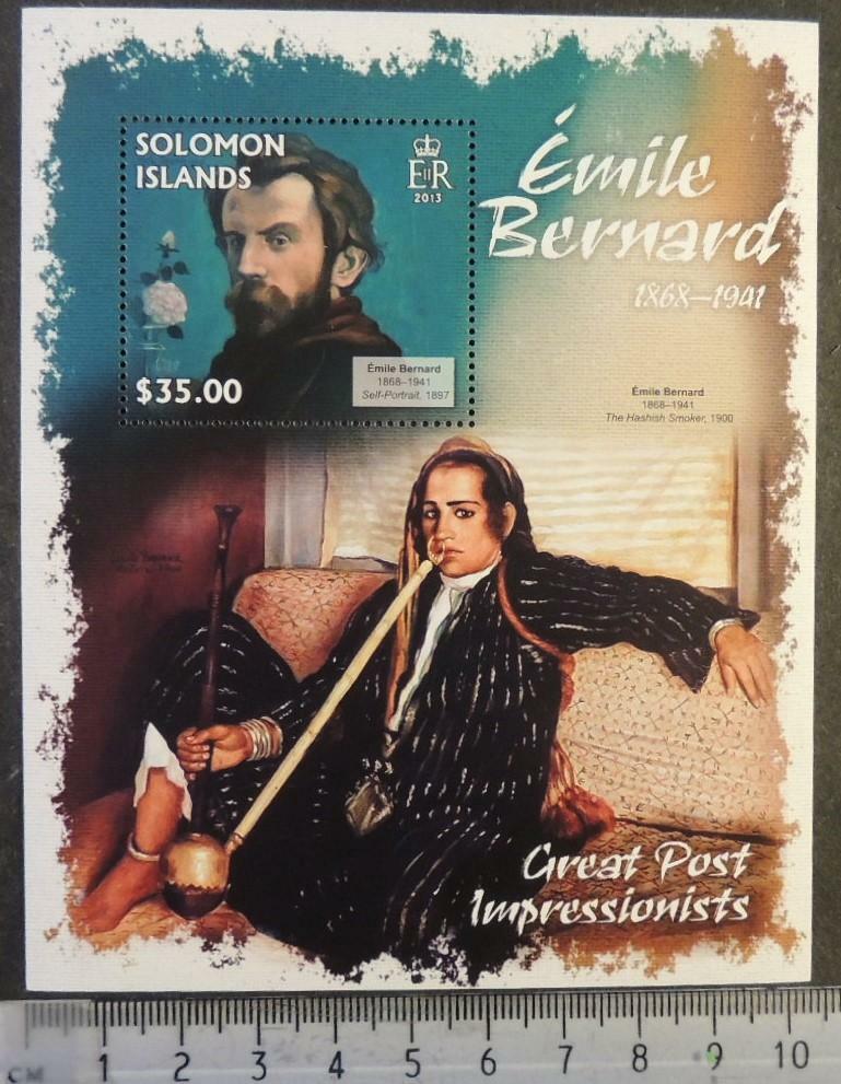 Solomon Islands 2013 great post impressionists emile bernard art paintings