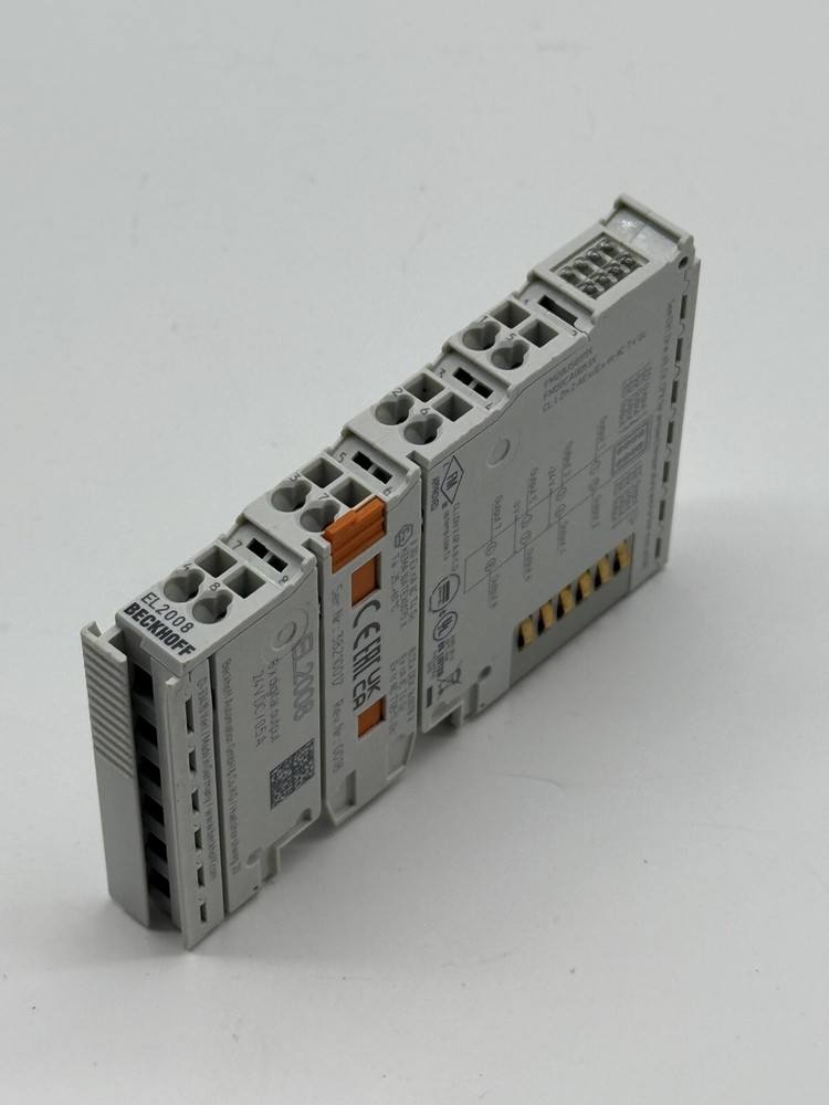 Beckhoff EL2008 EtherCAT Terminal, 8 Channel Digital Output