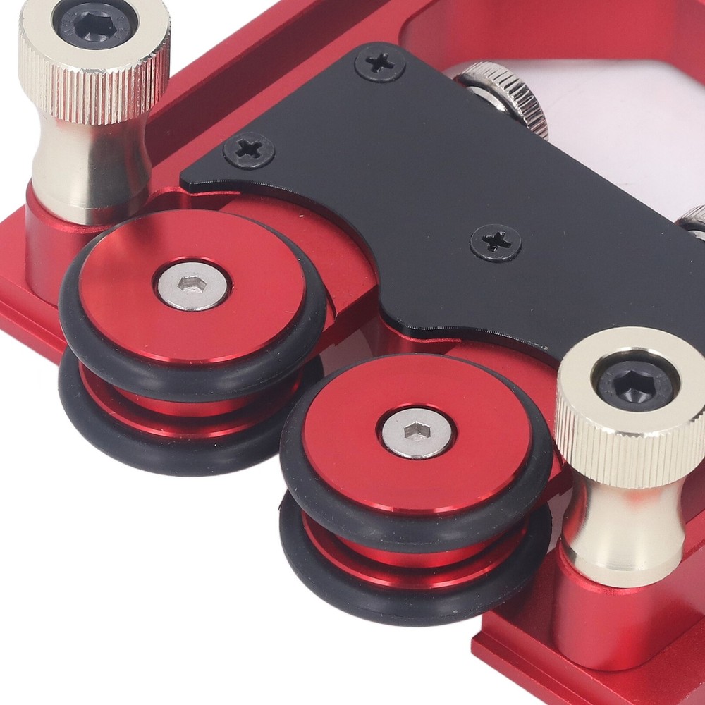 Double Wheel Sliding Feeding Guide Roller Feather Board Tool Table Saw Router
