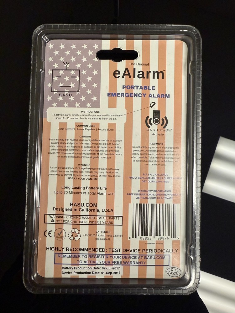 BASU eAlarm 120DB - Patriotic