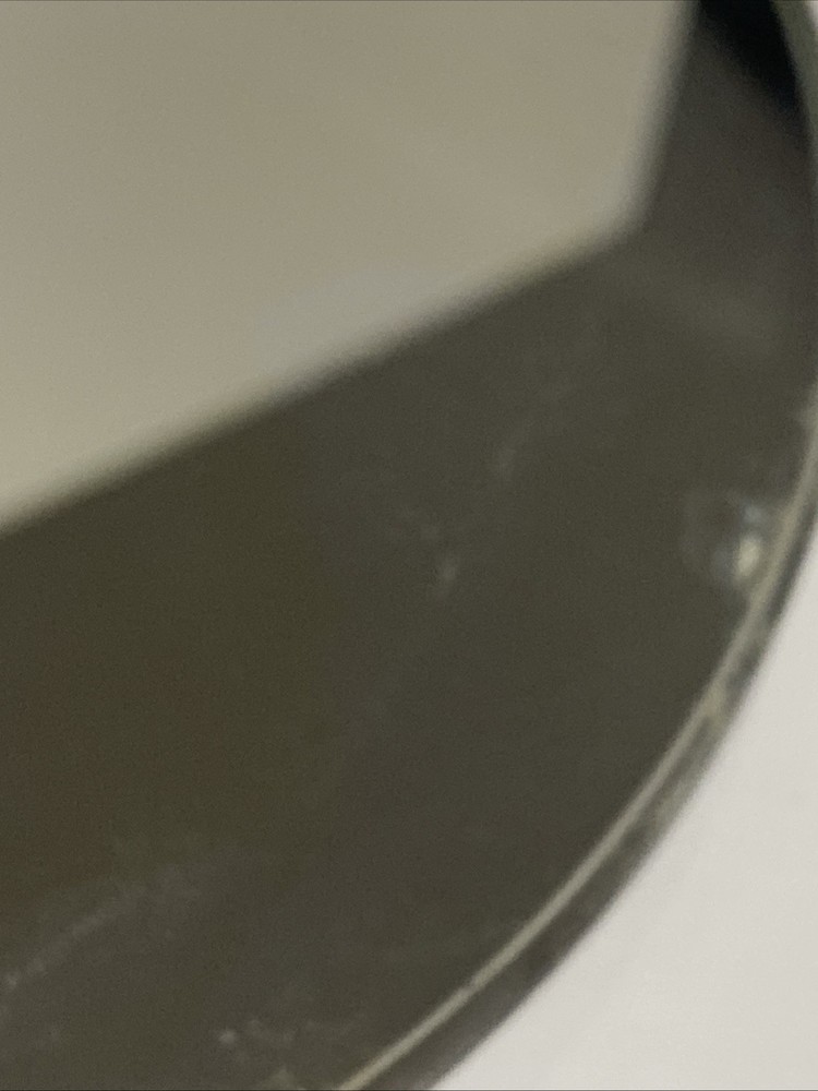 Vintage Silver Tone Hand Held Mirror