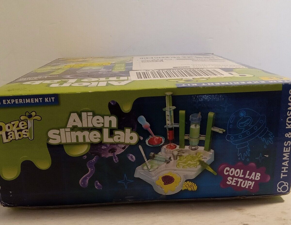2019 Ooze Labs Alien Slime Lab Science Experiment Kit & Lab Setup Complete