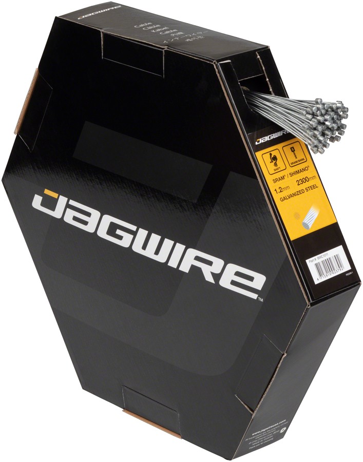 Premium Galvanized Jagwire MTB Brake & Shift Cable Bundle Durable,