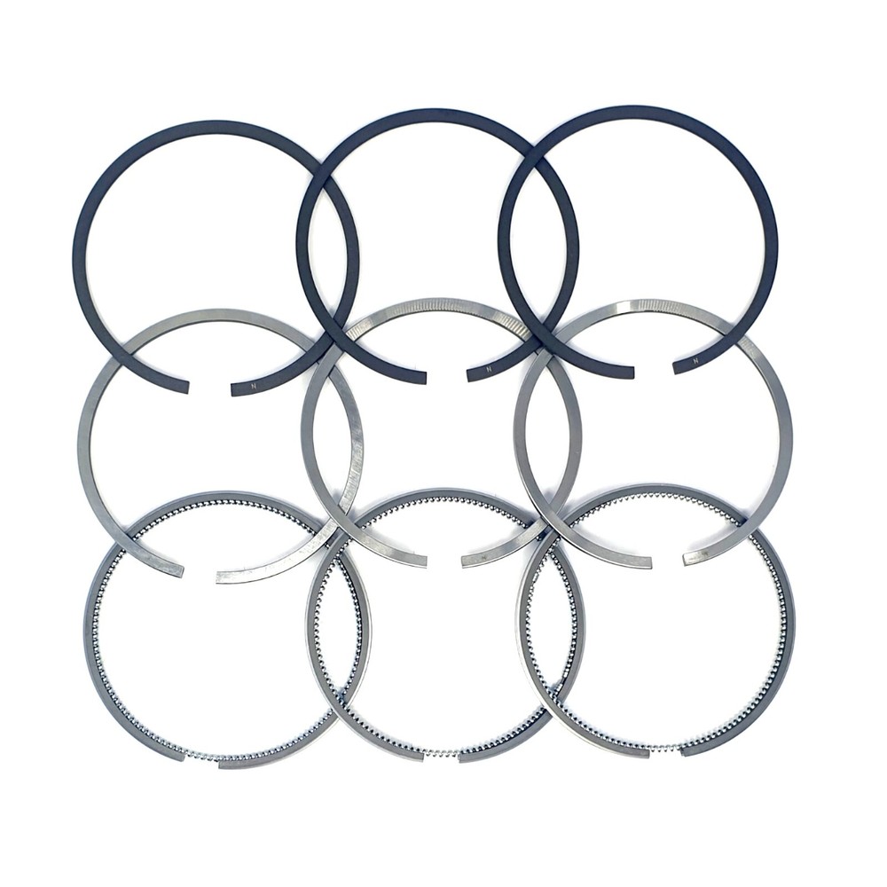 Rings set Iseki E3CD STD  ( VERSION WITH OIL RINGS 4MM )