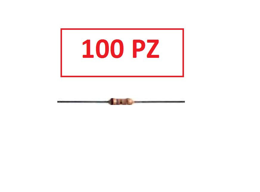 RS. RESISTANCE 1/4 W 5% 2.2 K ohm COAL LAYER - PACK 100 pcs