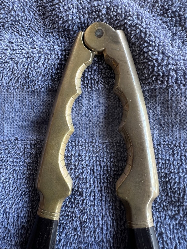 Vintage Nut Cracker - Selling How Found - Handle Needs Refinishing