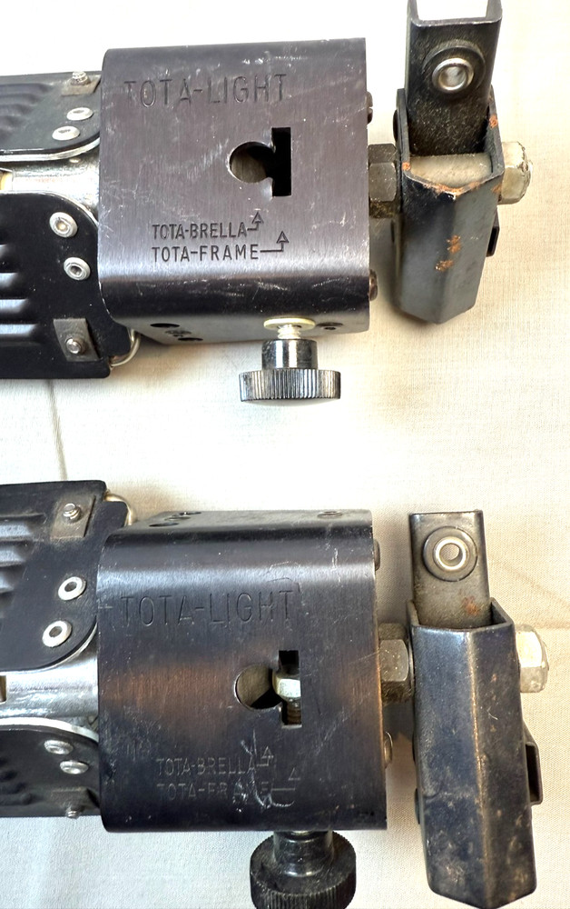 Lowel Tota-Light Continuous Studio Lights Pair AS-IS Untested