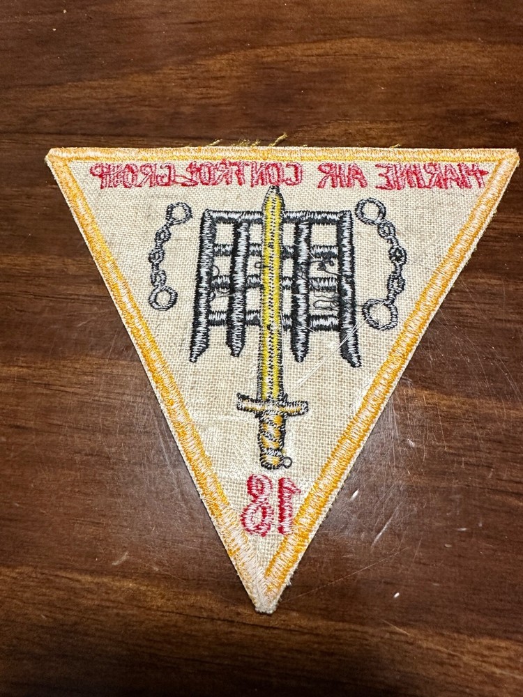 Vintage USMC Marine Air Control Group 18 Patch