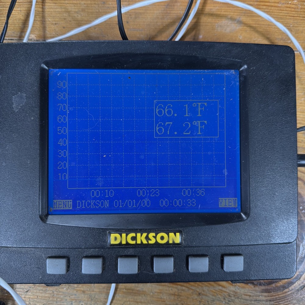 Dickson FT325 Temperature  Data Logger With Probe.