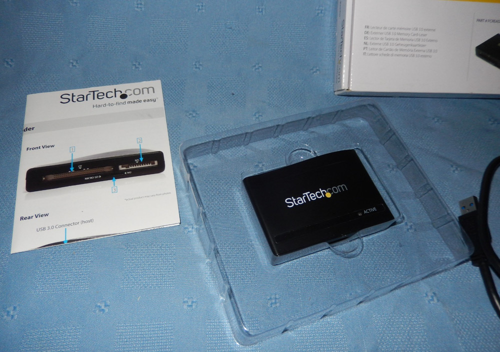 StarTech External USB 3.0 Flash Memory Card Reader - #FCREADHCU3 - Unused