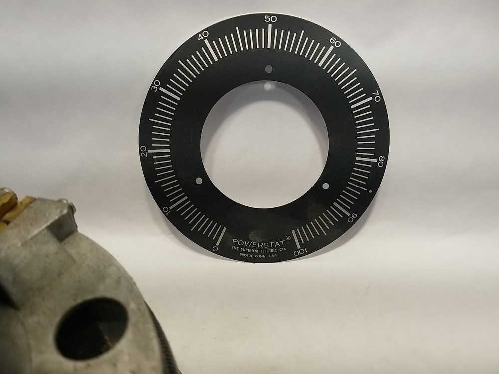 NOS 236 BU TYPE - SUPERIOR POWERSTAT VARIABLE TRANSFORMER