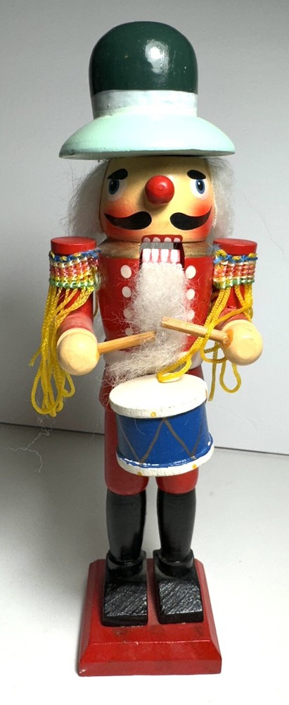 Vintage Smithsonian Institution Nutcracker Marching Band Drummer 10"