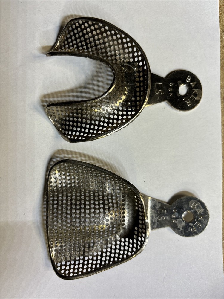 Baker Impression Tray Set ES Perforated Lower & Upper