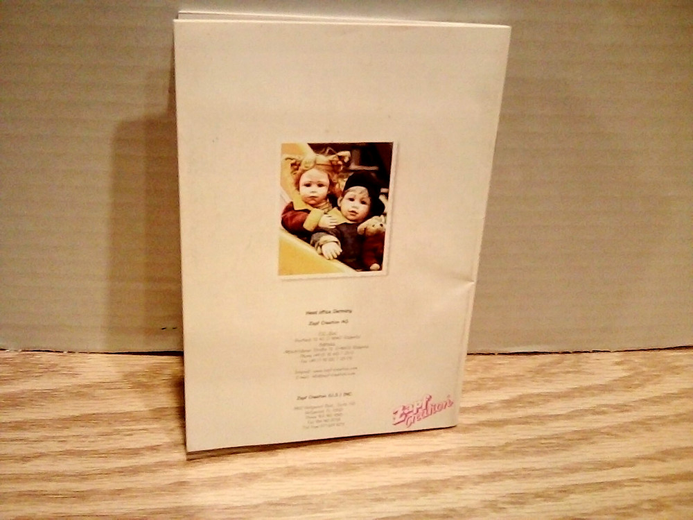 Zapf Creation Designer Collection 2000 Doll Program EX.