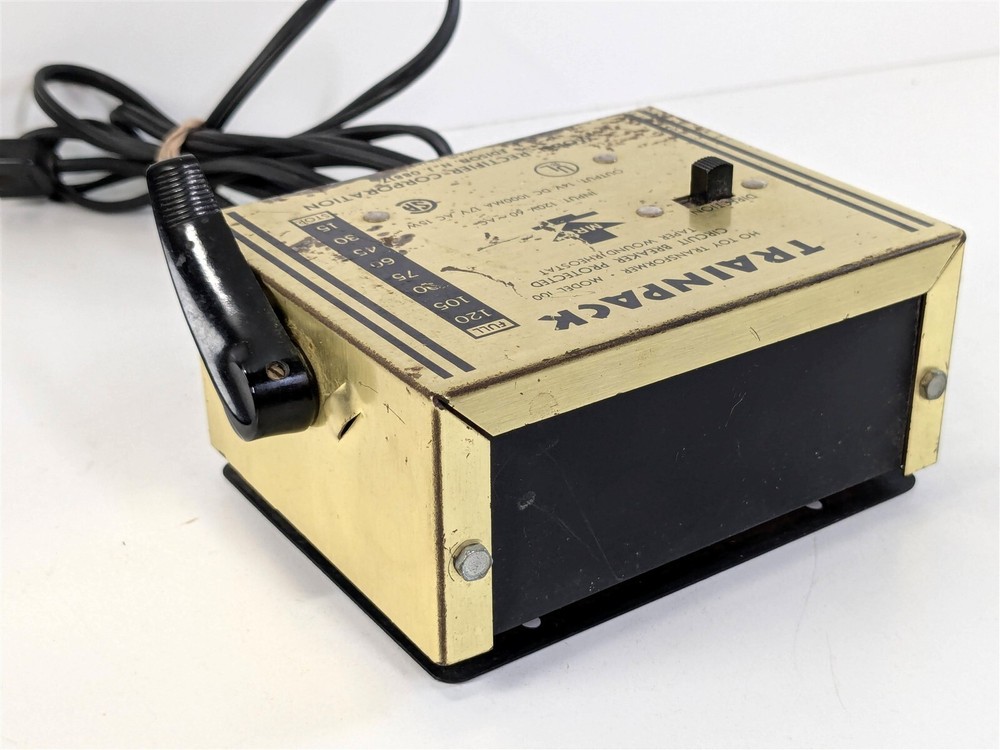 MRC Trainpack Model 100 Power Transformer Pack Throttle Control HO & N
