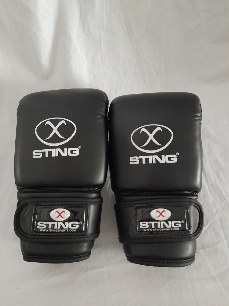 Sting Armalite Black Bag Mitt Boxing Gloves