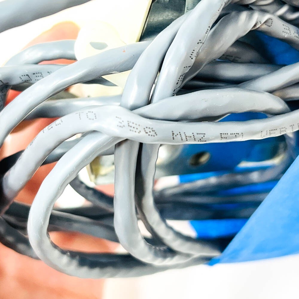 Vintage Camera Control Unit with Ethernet Cable
