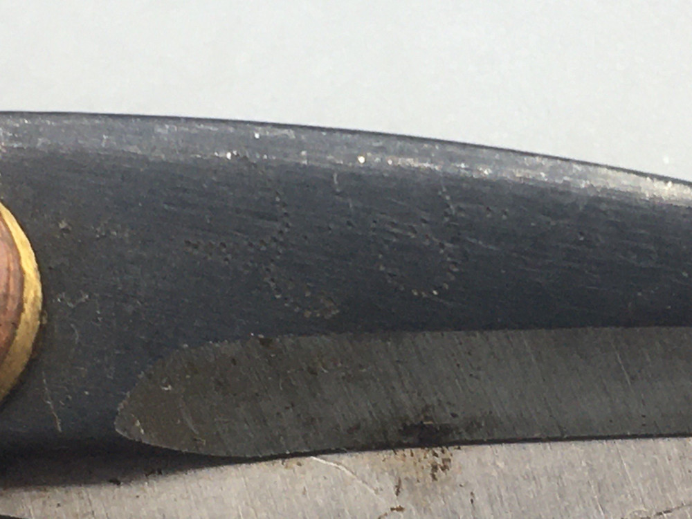 Bonsai Pruning Shears Scissors 4" Black Japanese Marked Sharp