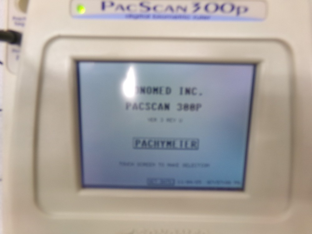 sonomed 300P PacScan