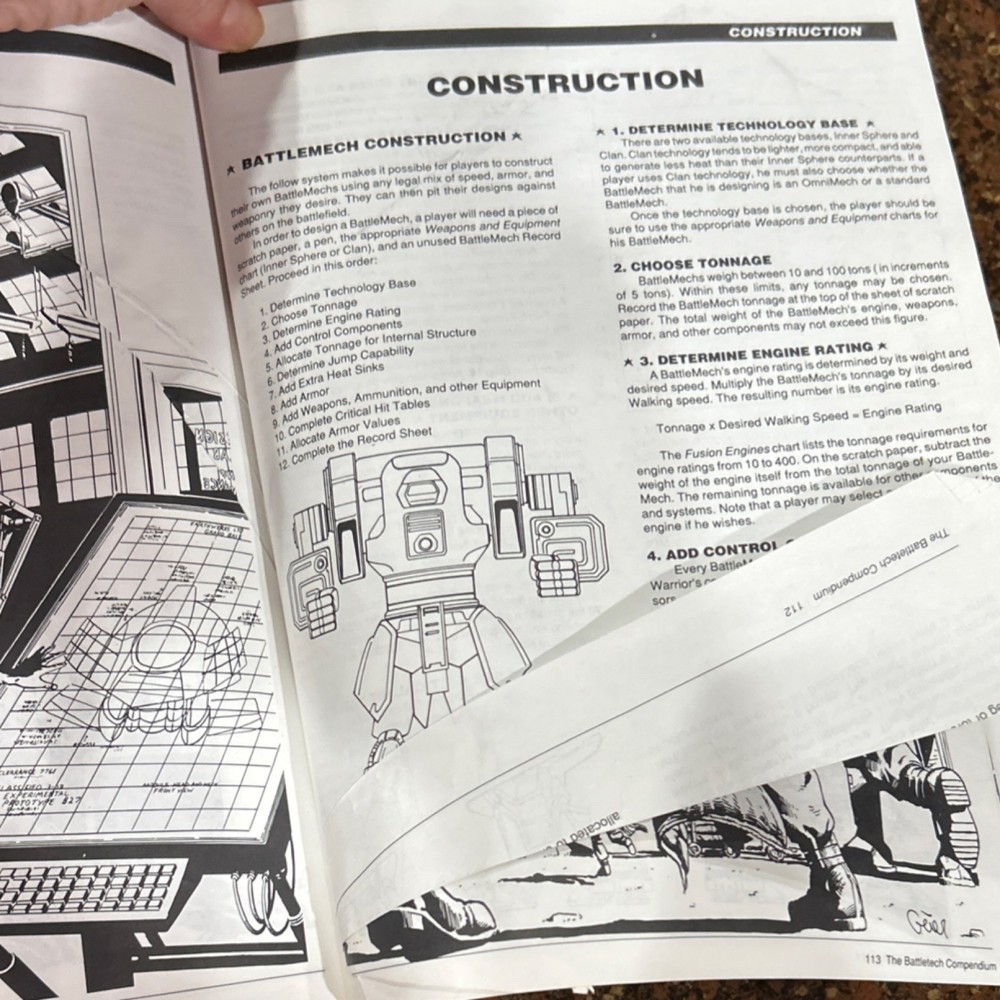 FASA Battletech Compendium Rulebook #1640. Great condition.