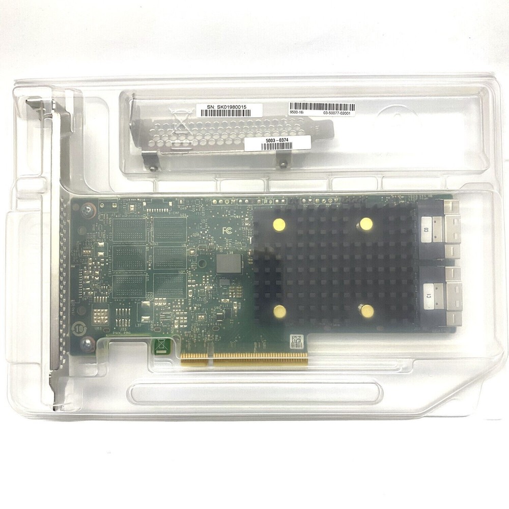 Compatible Broadcom 9500-16i Tri-Mode storage controllerSATA 6Gb/sSAS12Gb/s PCIe