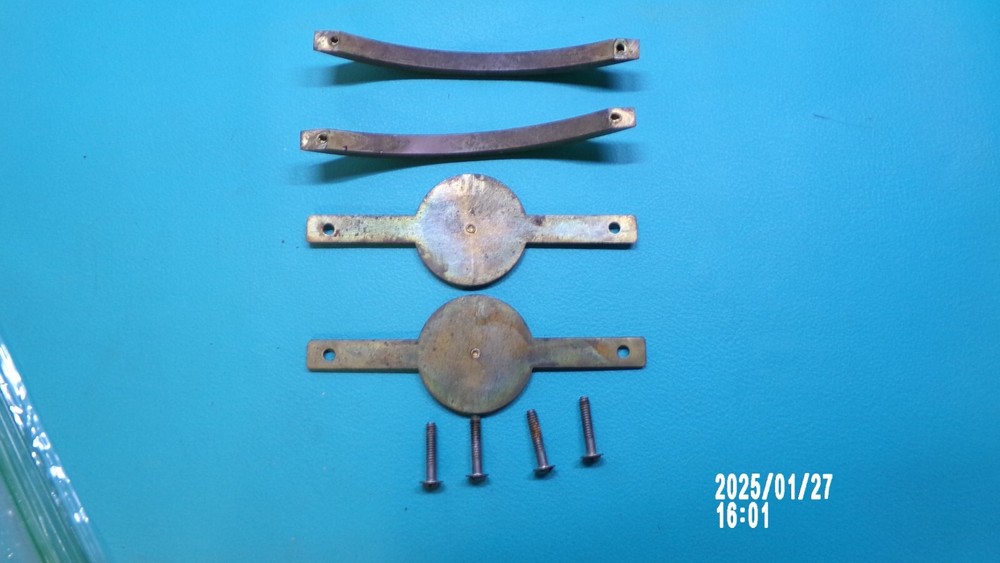 Antique Drawer Pulls Brass 5 5/8"