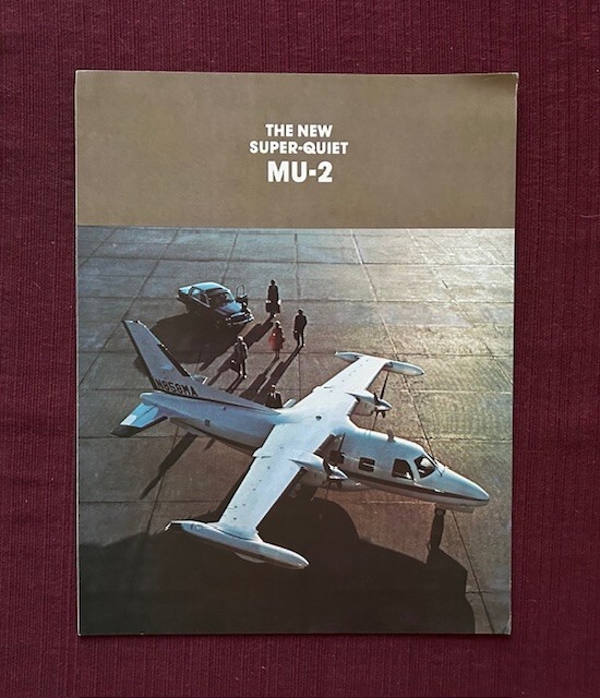 Mitsubishi MU-2 1977 Brochure