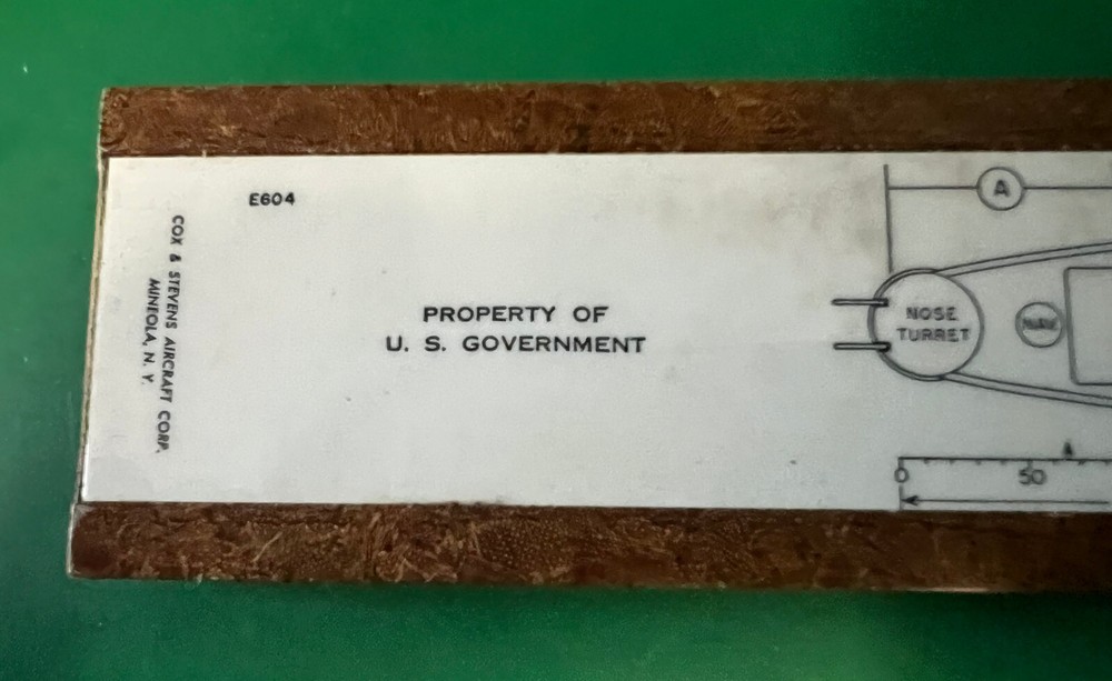 CONSOLIDATED B-24 LIBERATOR LOAD ADJUSTER W/CASE