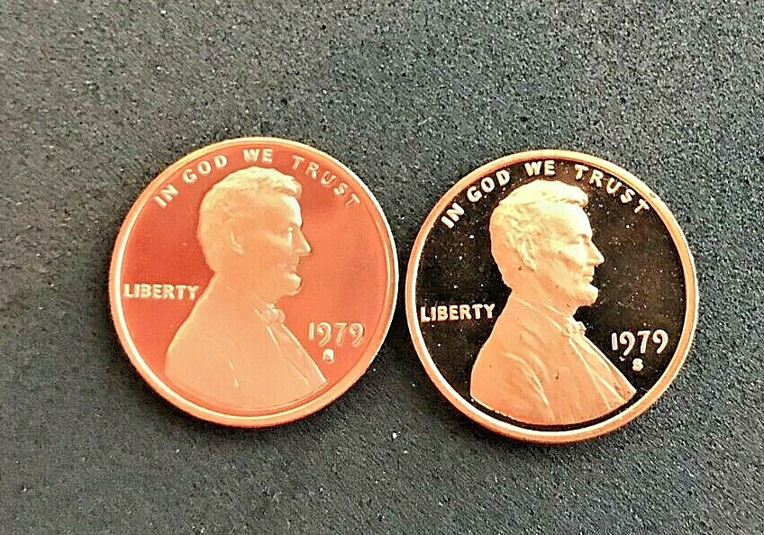 1979 S Type 2 Lincoln cent  Deep Cameo Gem Proof (1 coin)