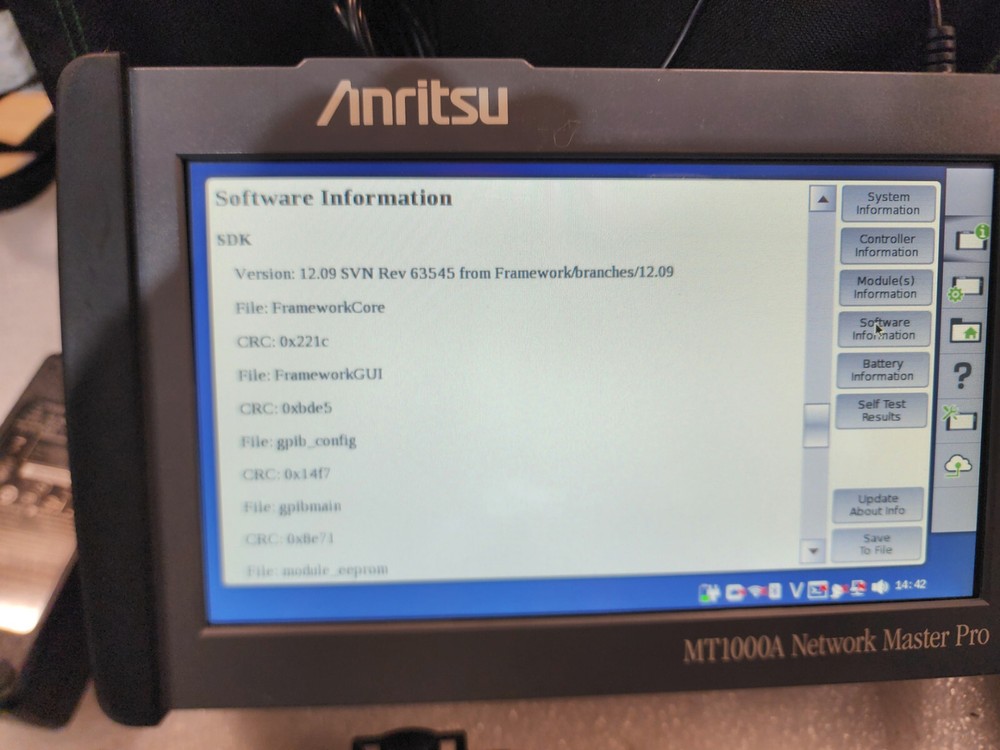 Anritsu MT1000A Network Master PRO OTDR Nice!