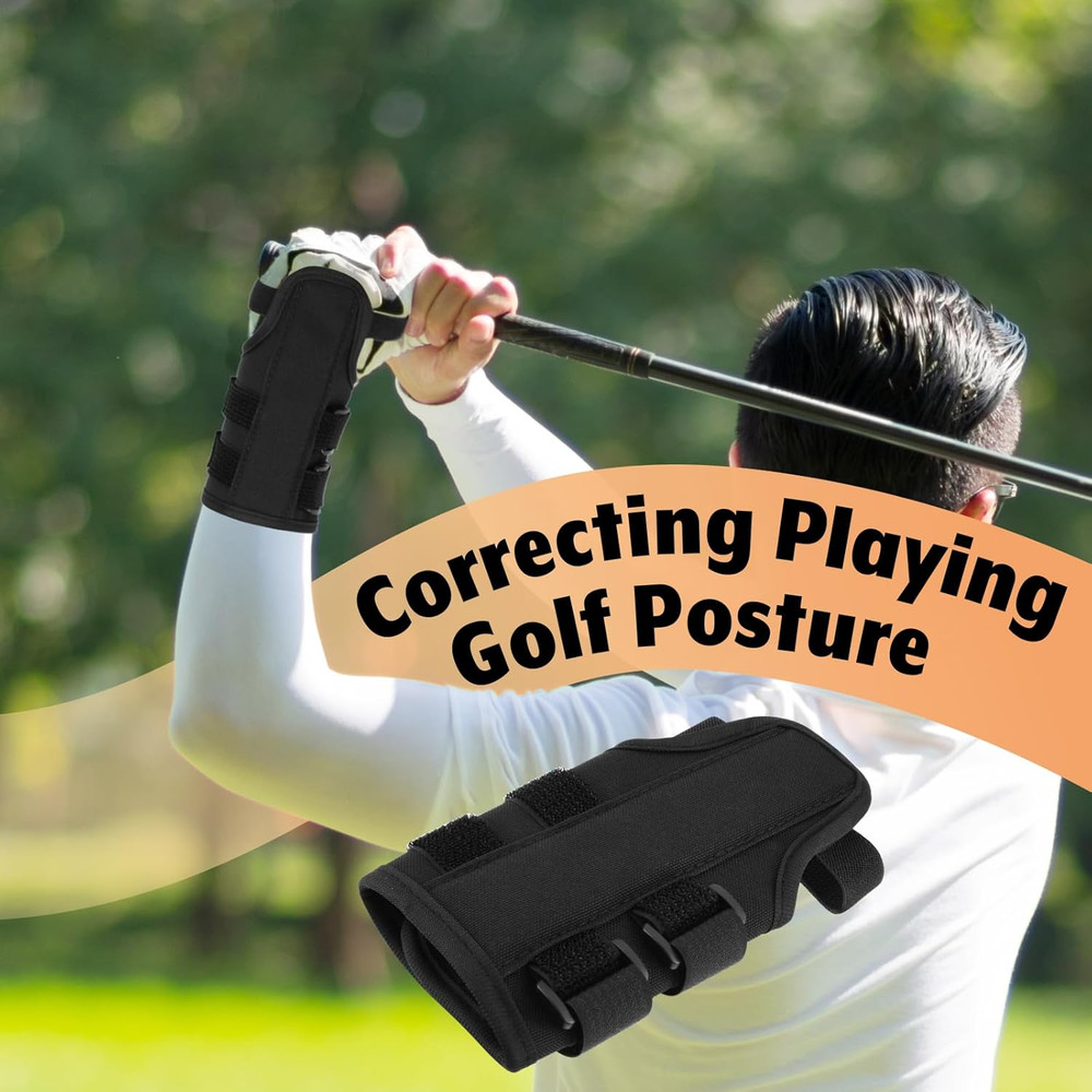 Golf Wrist Brace for Swing Alignment - Training Aid for Beginners