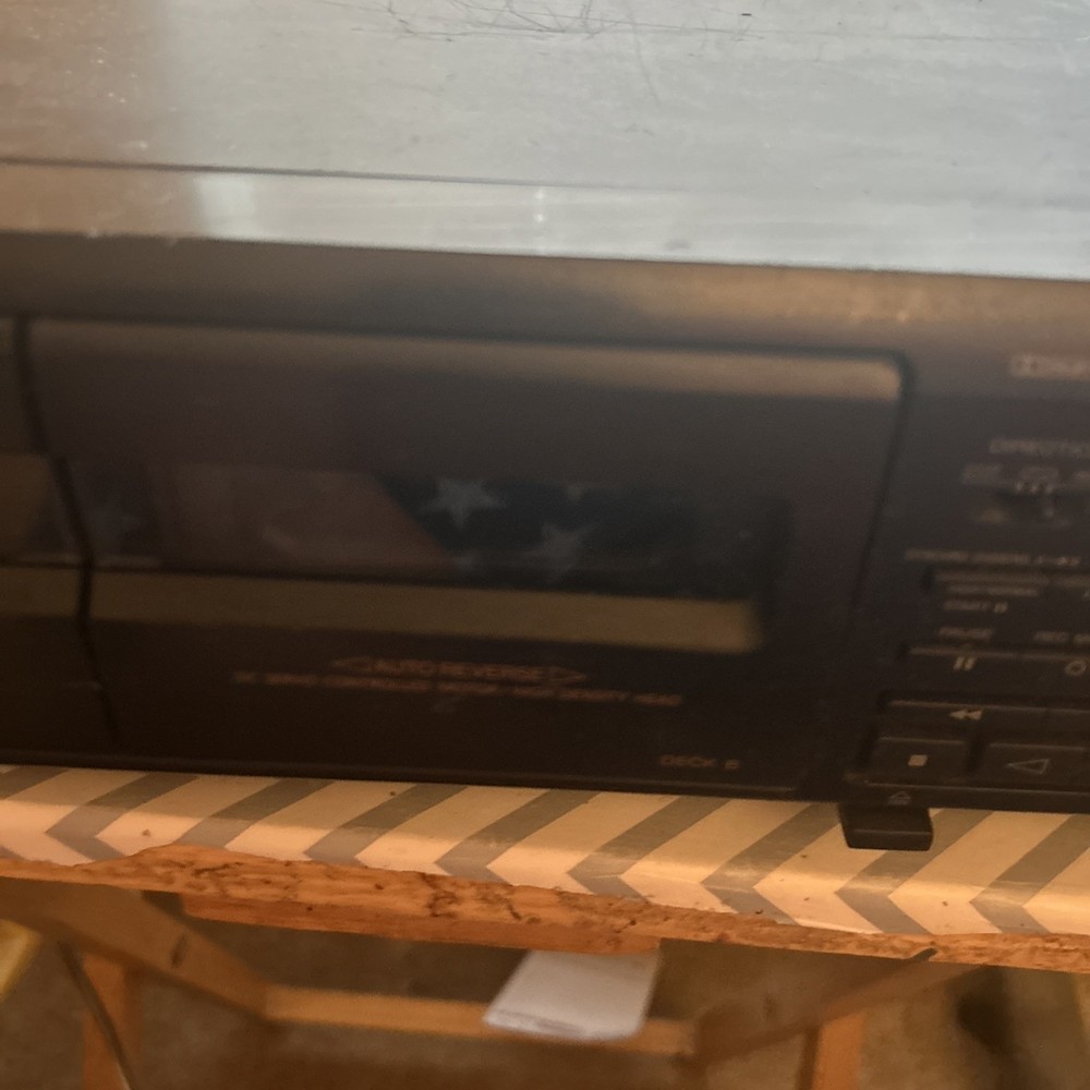 Sony TC-WR661 Stereo Cassette Deck - Tested Working