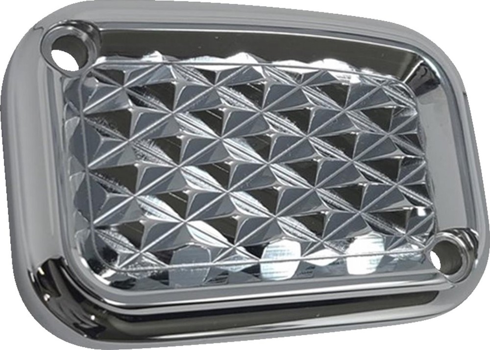Covingtons Diamondback Chrome Clutch Master Cylinder Lid (C3068-C)