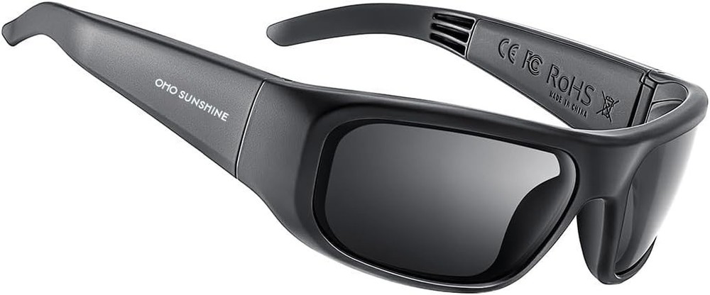OHO SMART SUNGLASSES, Polarized with Bluetooth Speaker, Athletic/ Outdoors NEW!