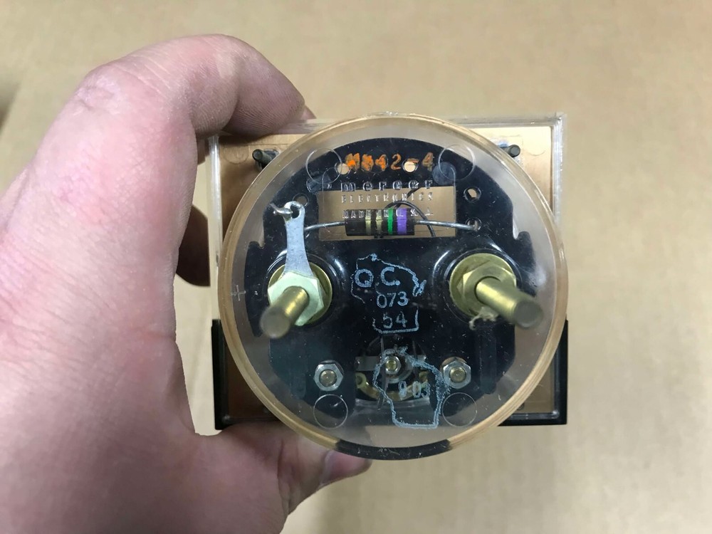 Vintage Voltage Panel Meter - Untested
