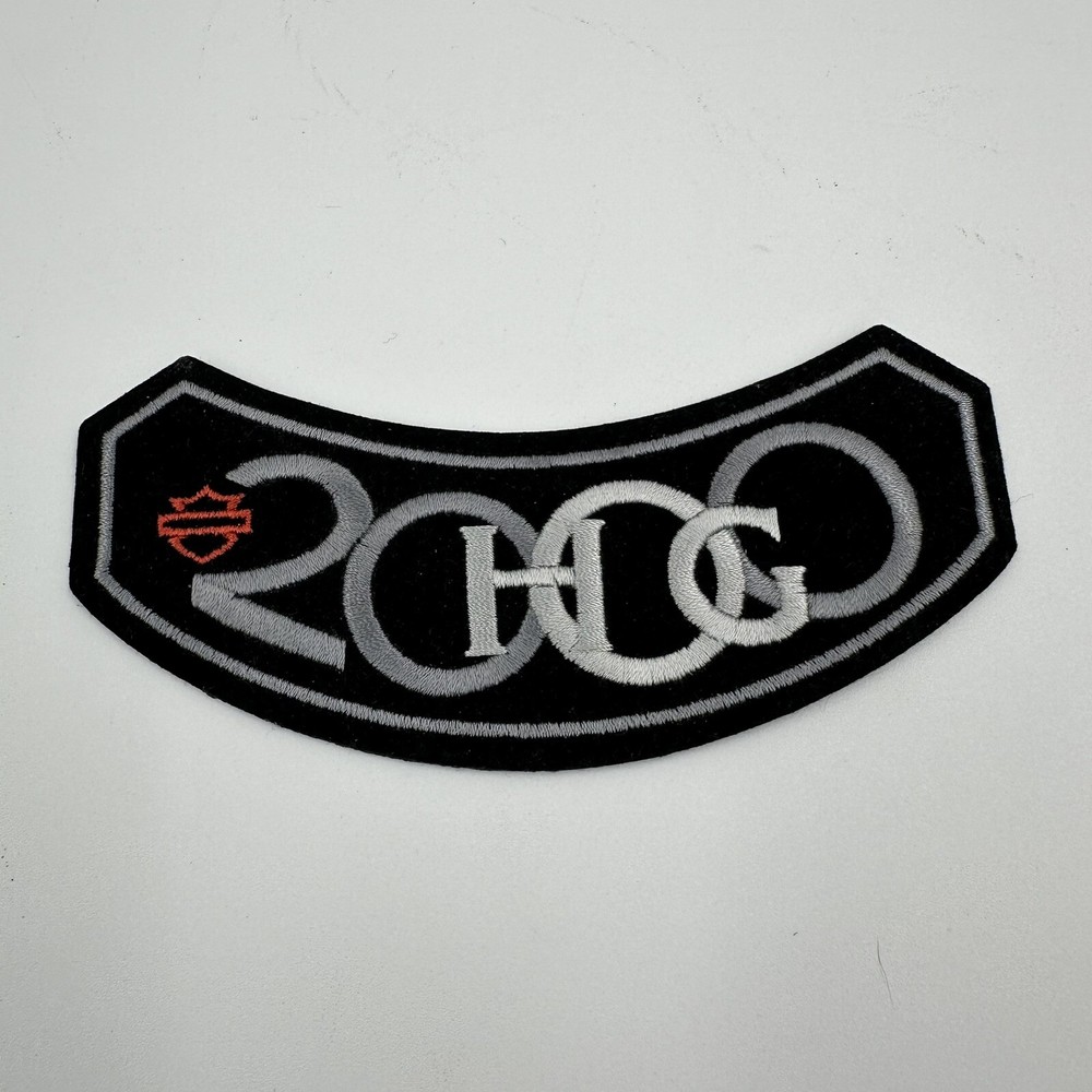 2000 HOG Harley Davidson Owners Group Patch Badge Jacket Rocker