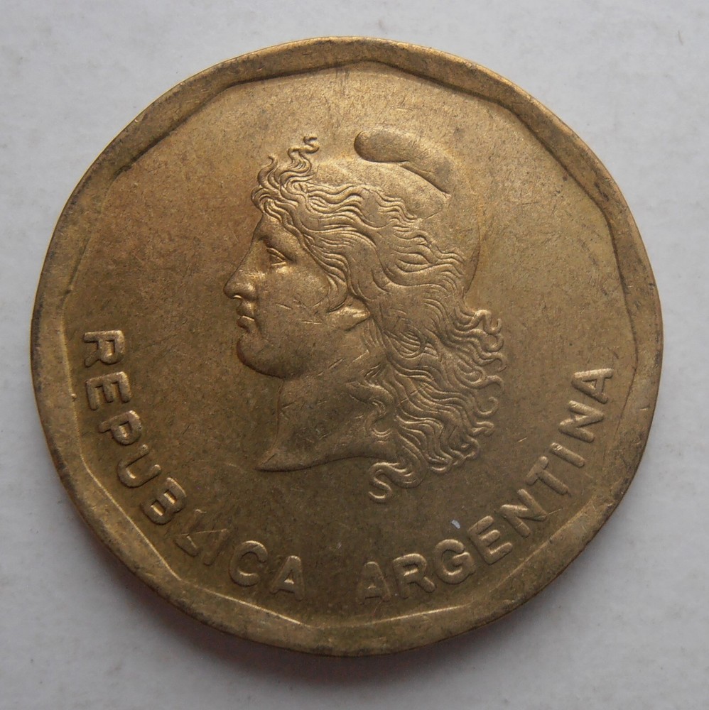 ARGENTINA 50 CENTAVOS 1987