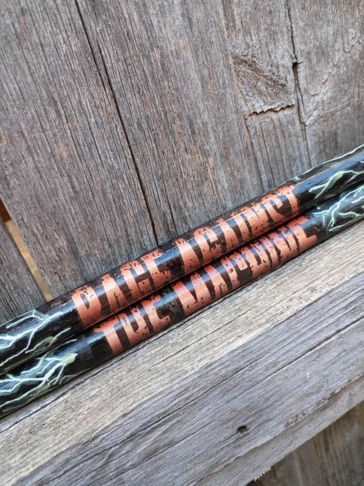 *Custom Made Drumsticks* Rage Against the Machine - JC's Drumsticks