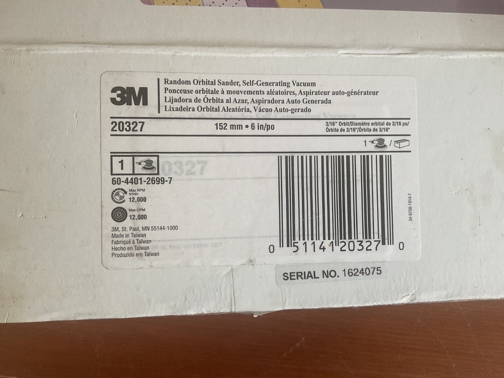 3m random orbital sander