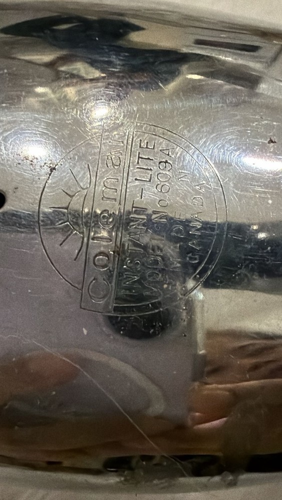 Coleman Self-Heating Gas Iron