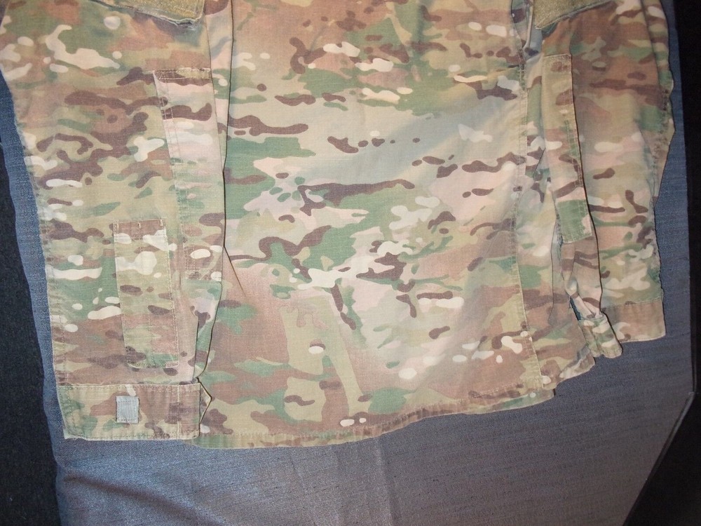 USAF ARMY MULTICAM OCP FIRE RESISTANT JACKET CURRENT ISSUE SIZEMEDIUM SHORT