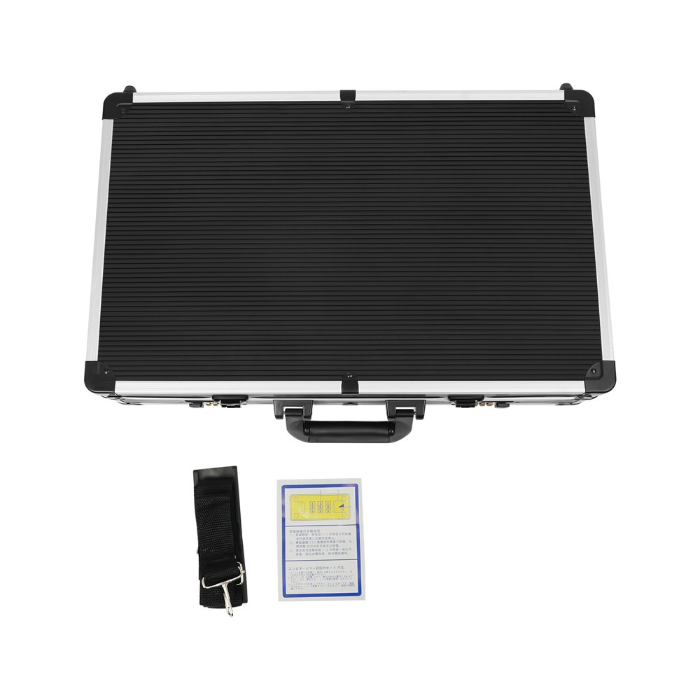 Professional Barber Carrying Case Organizer Clipper Box Travel Carry Case + Code